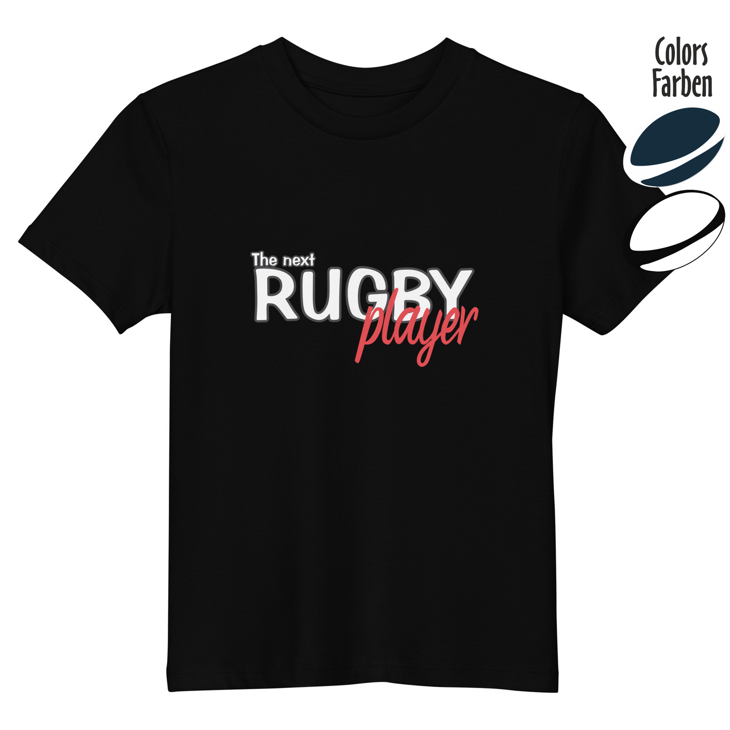 "Next player" Rugby Fan Bio-Baumwoll-T-Shirt