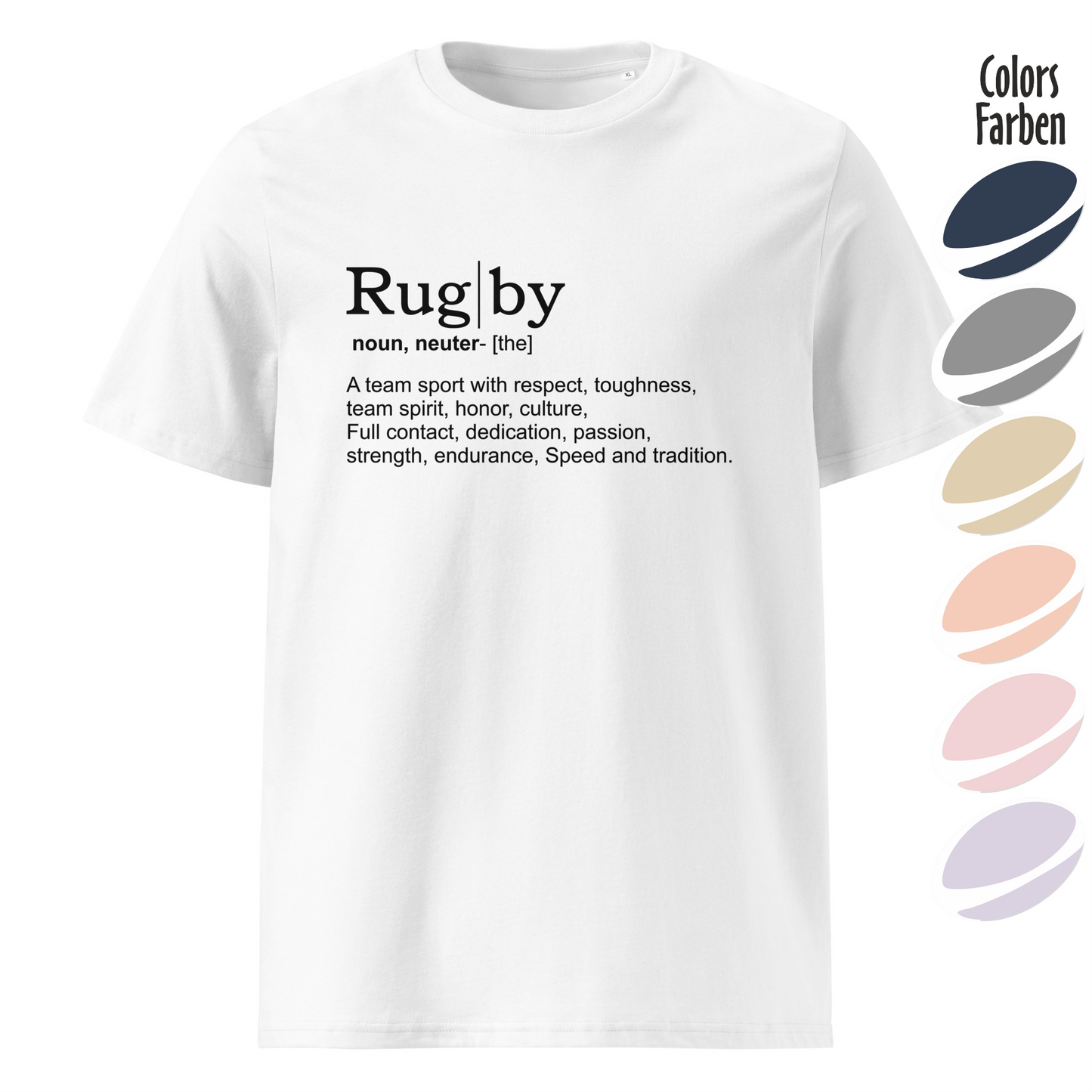 "Rug/by" Rugby Fan Bio-Baumwoll-T-Shirt