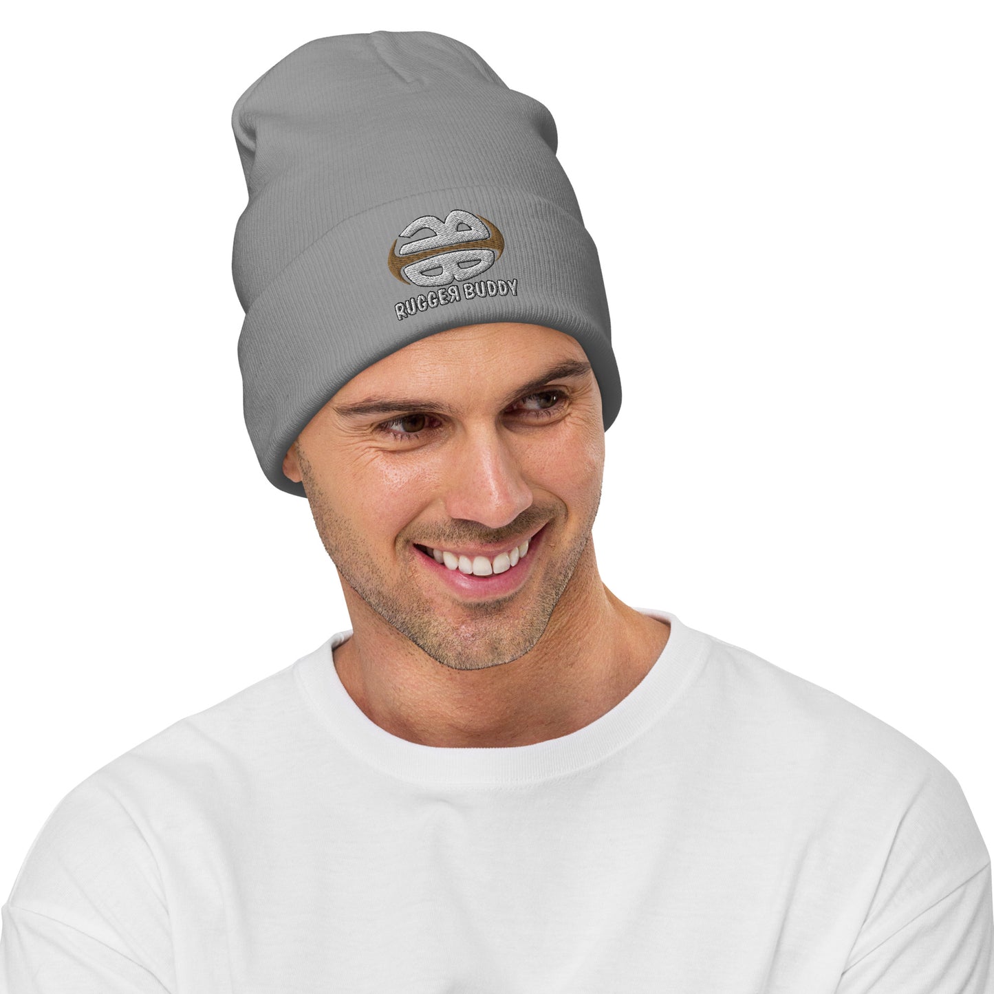 Bestickte Beanie