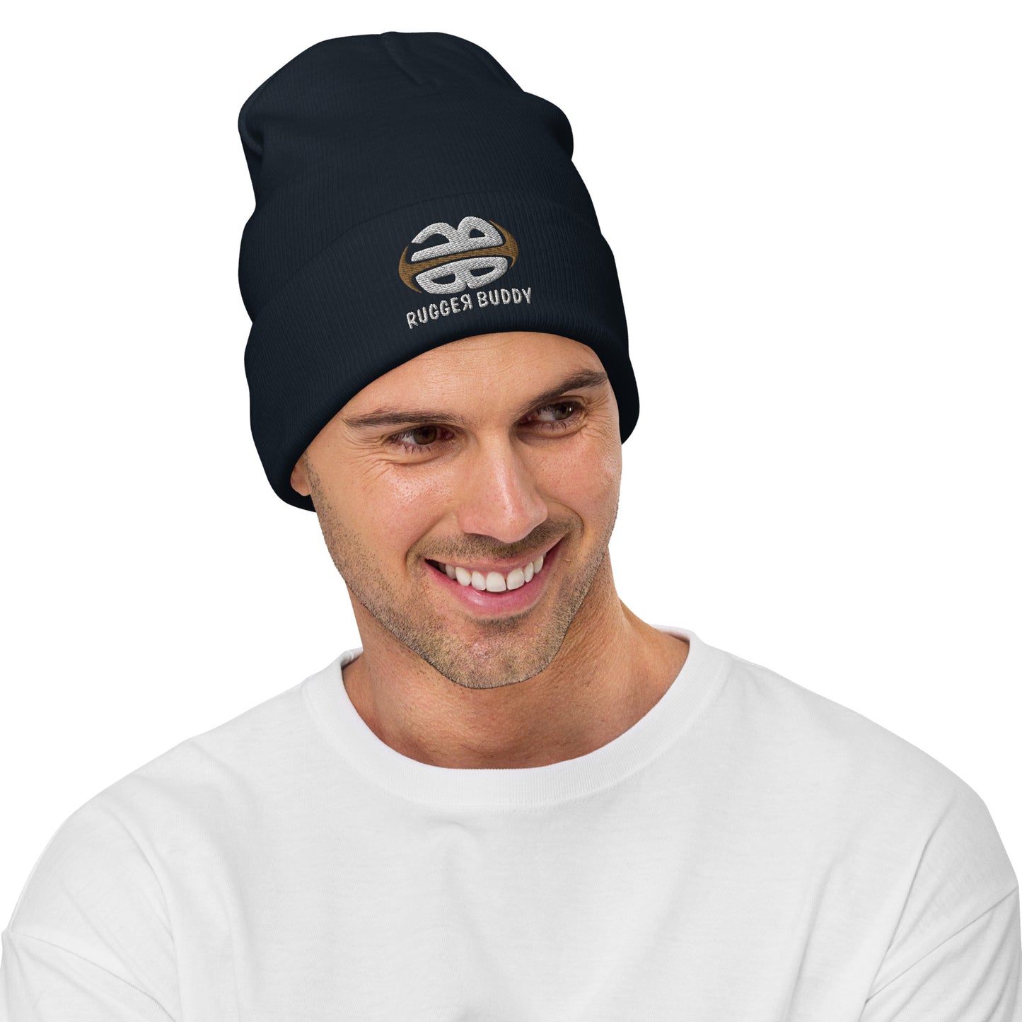 Bestickte Beanie