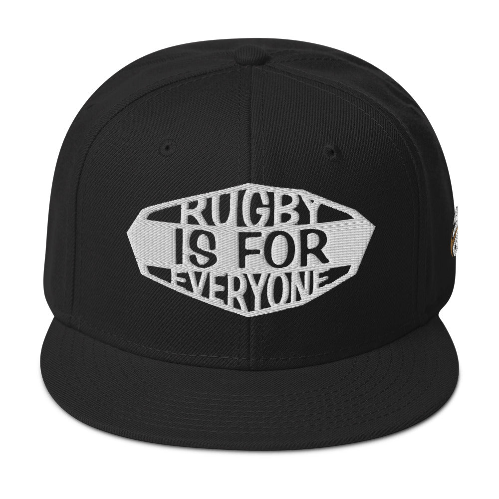 "Rugby is for everyone" Rugby Fan Cap