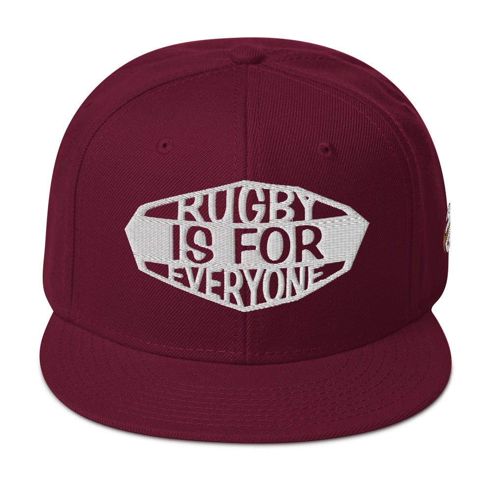 "Rugby is for everyone" Rugby Fan Cap