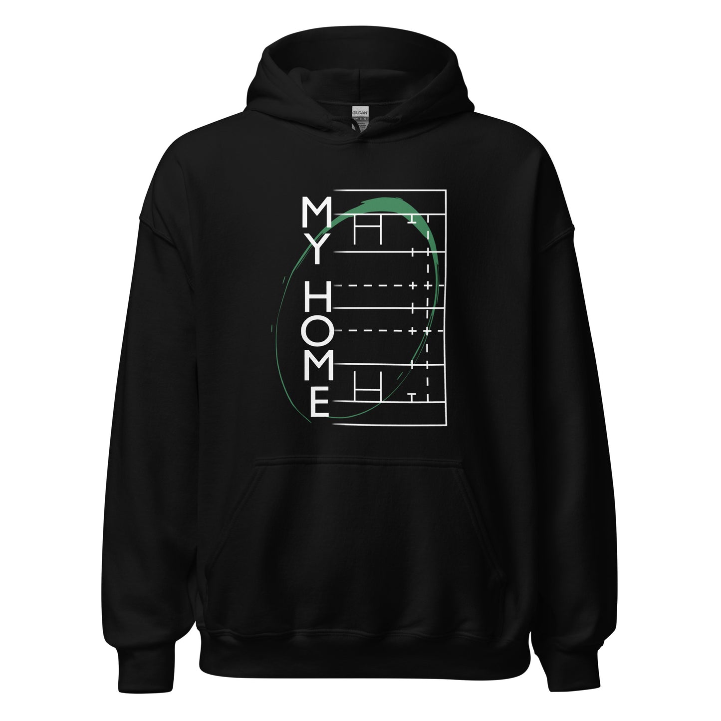 "My Home" Rugby Fan Hoodie