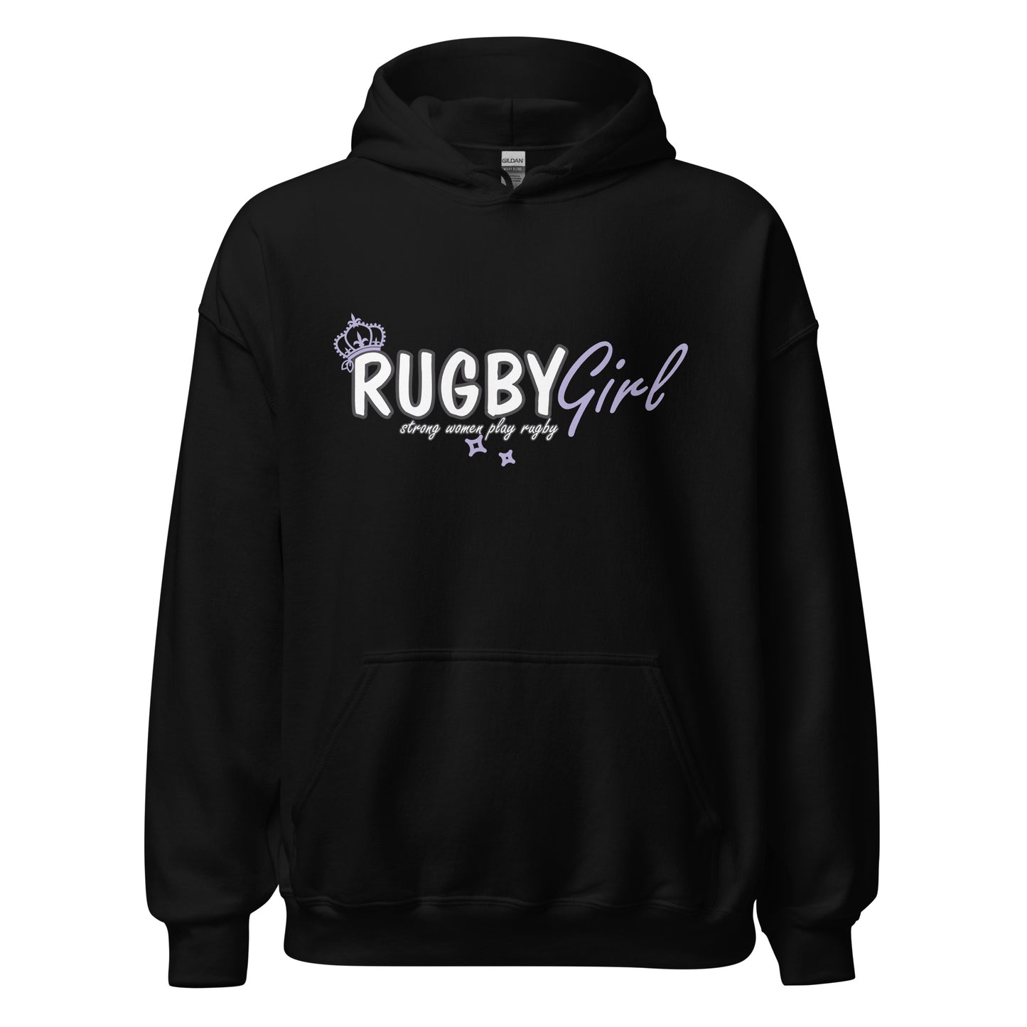 "Rugby girl" Rugby Fan Hoodie