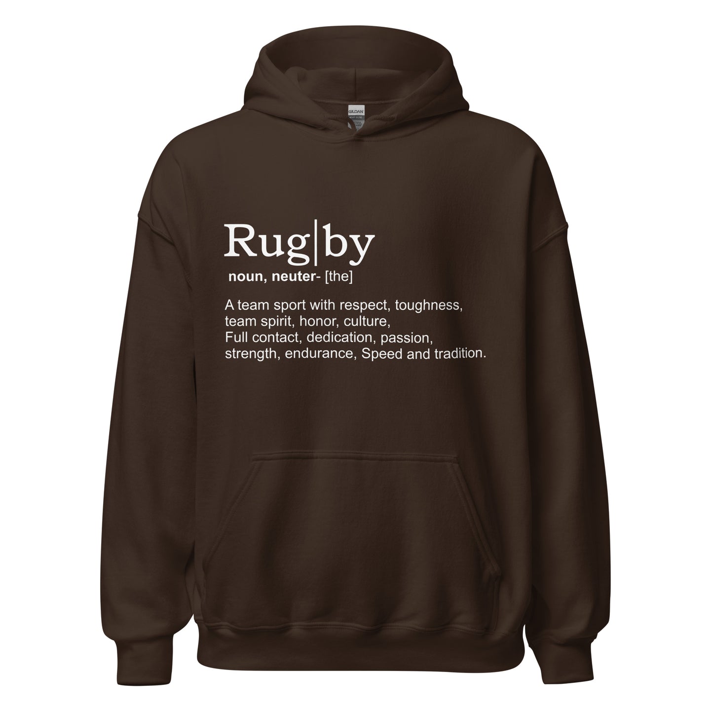 "Rug/by" Rugby Fan Hoodie