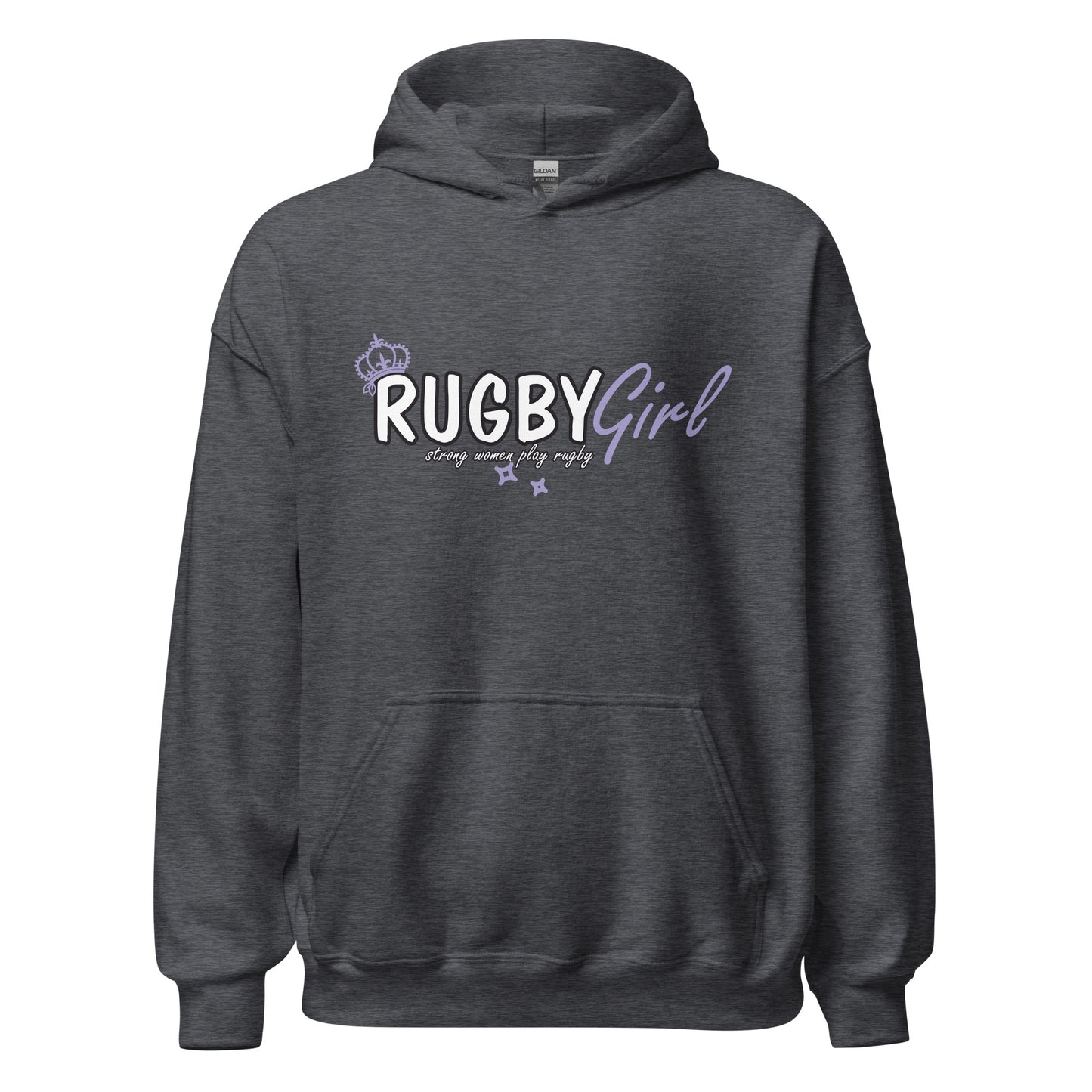 "Rugby girl" Rugby Fan Hoodie