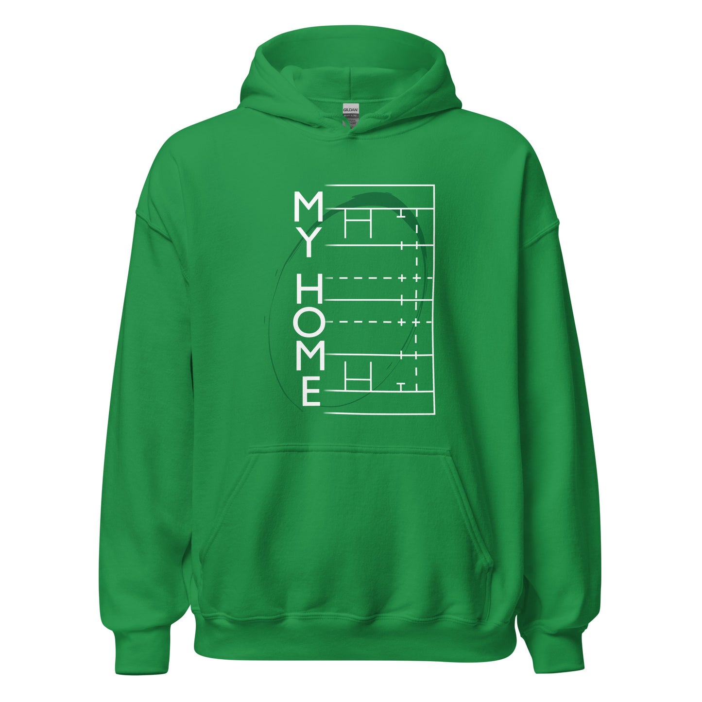 "My Home" Rugby Fan Hoodie