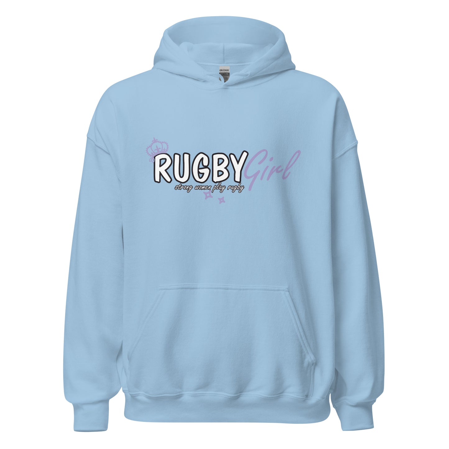 "Rugby girl" Rugby Fan Hoodie