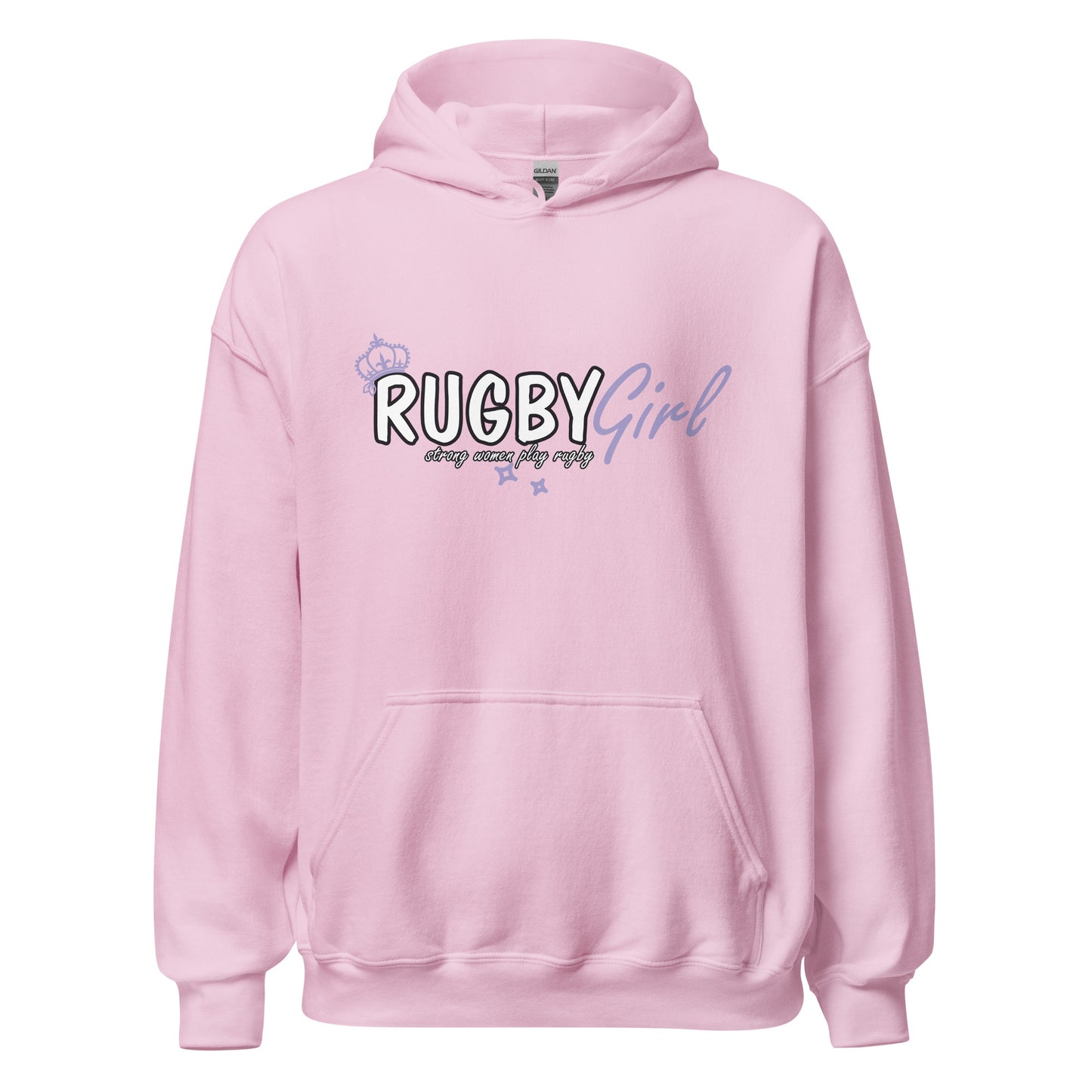 "Rugby girl" Rugby Fan Hoodie