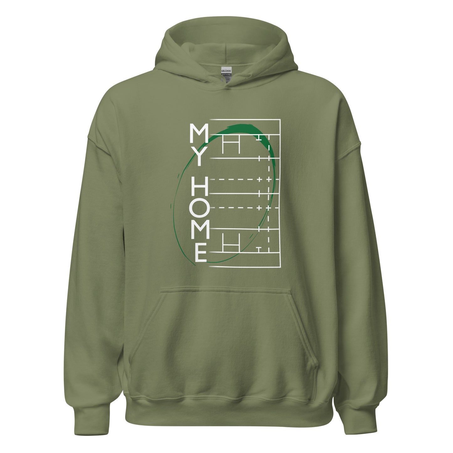 "My Home" Rugby Fan Hoodie