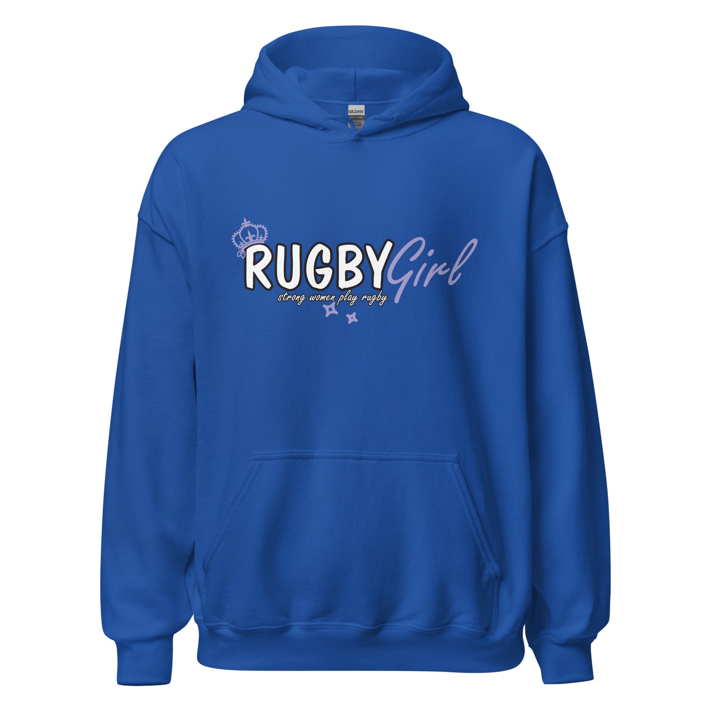 "Rugby girl" Rugby Fan Hoodie