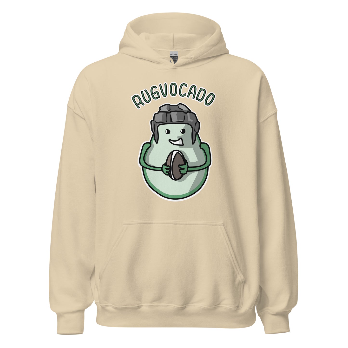 "Rugvocado" Rugby Fan Hoodie