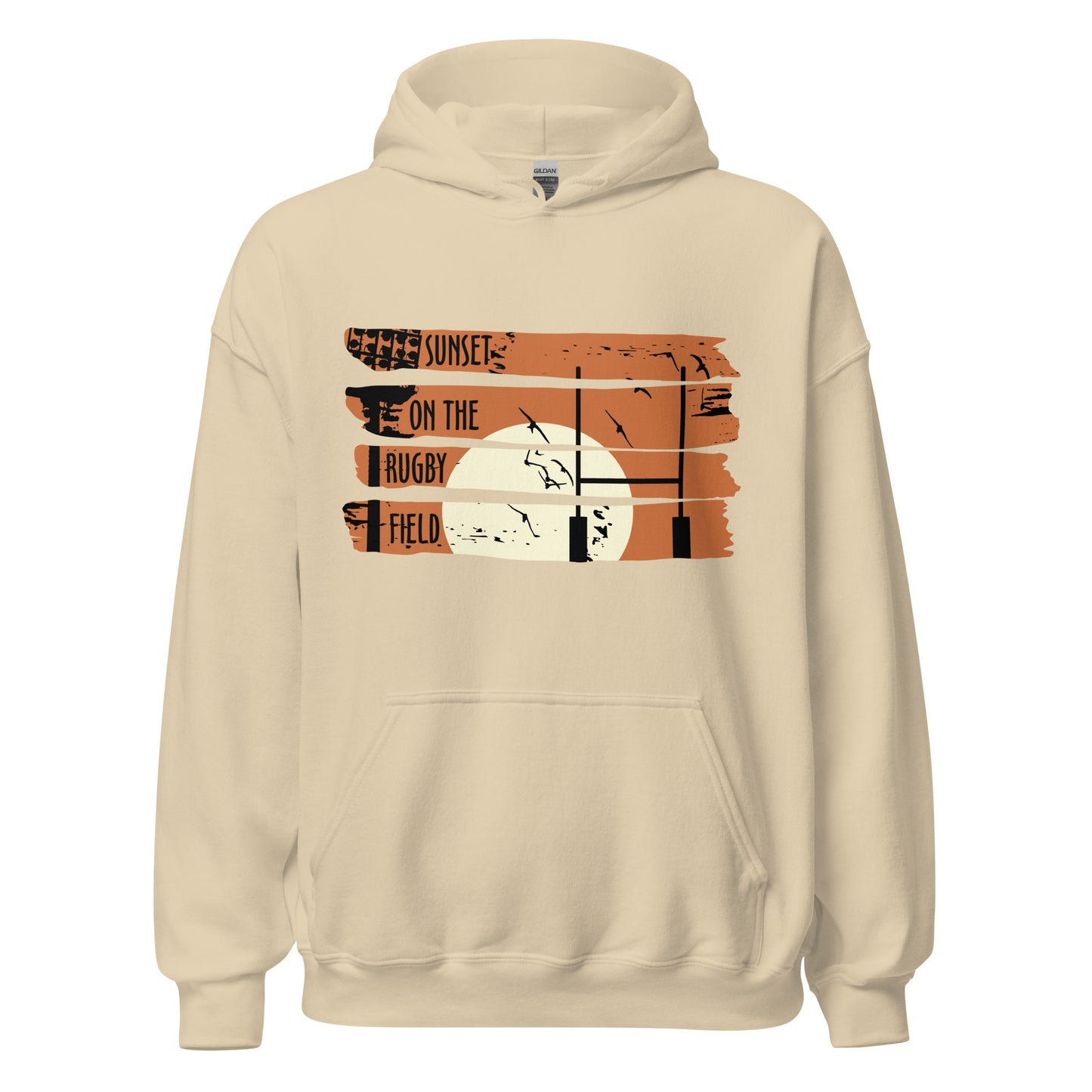 "Sunset" Rugby Fan Hoodie