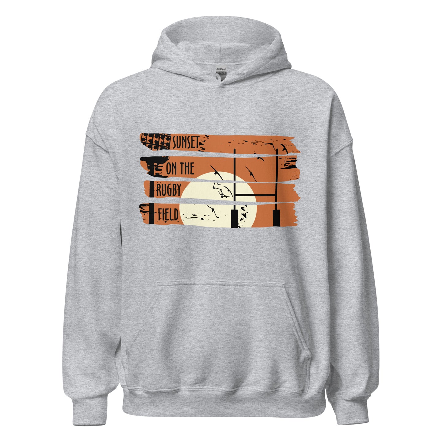 "Sunset" Rugby Fan Hoodie