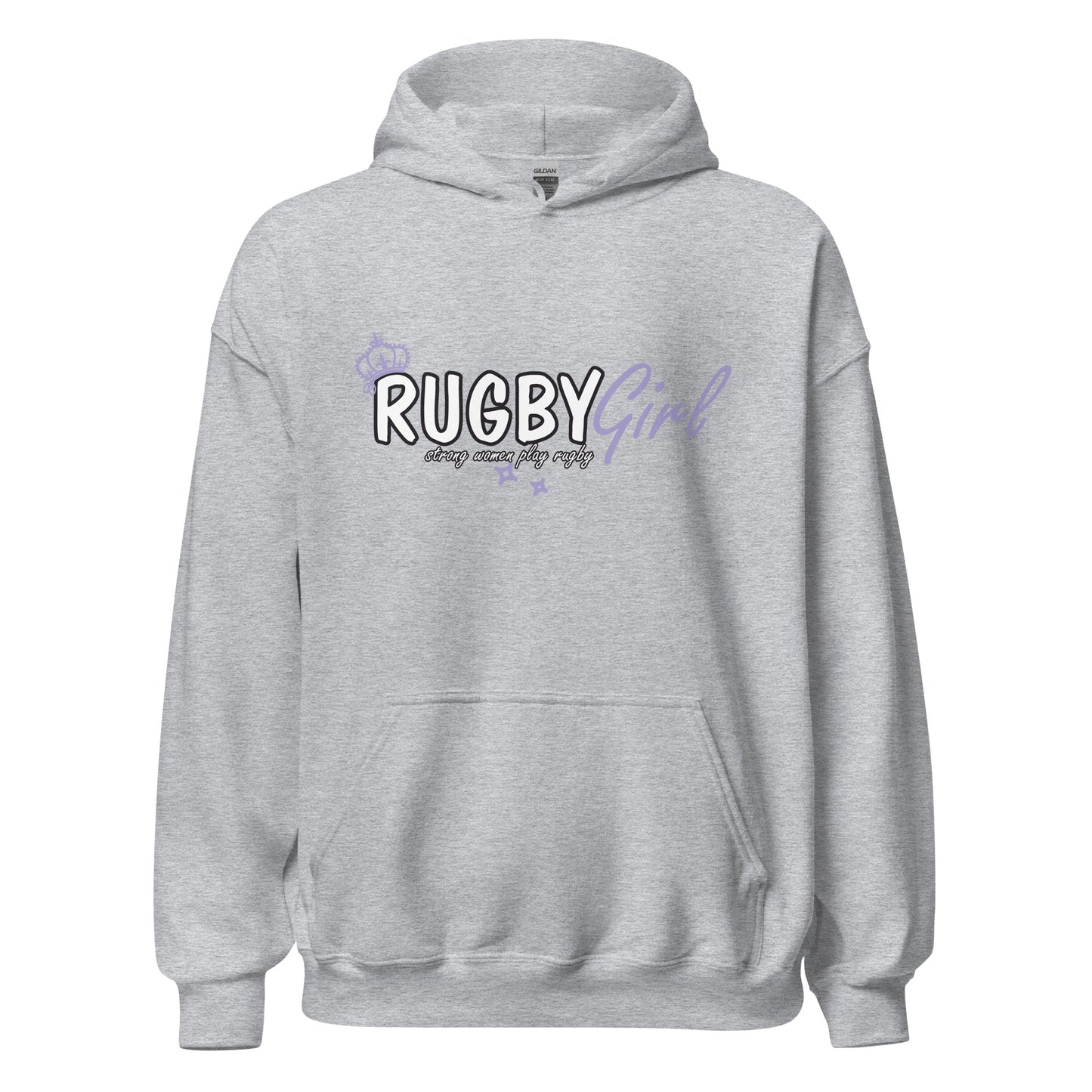 "Rugby girl" Rugby Fan Hoodie