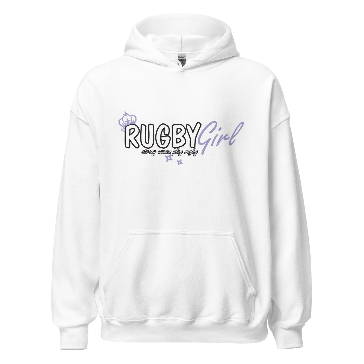 "Rugby girl" Rugby Fan Hoodie