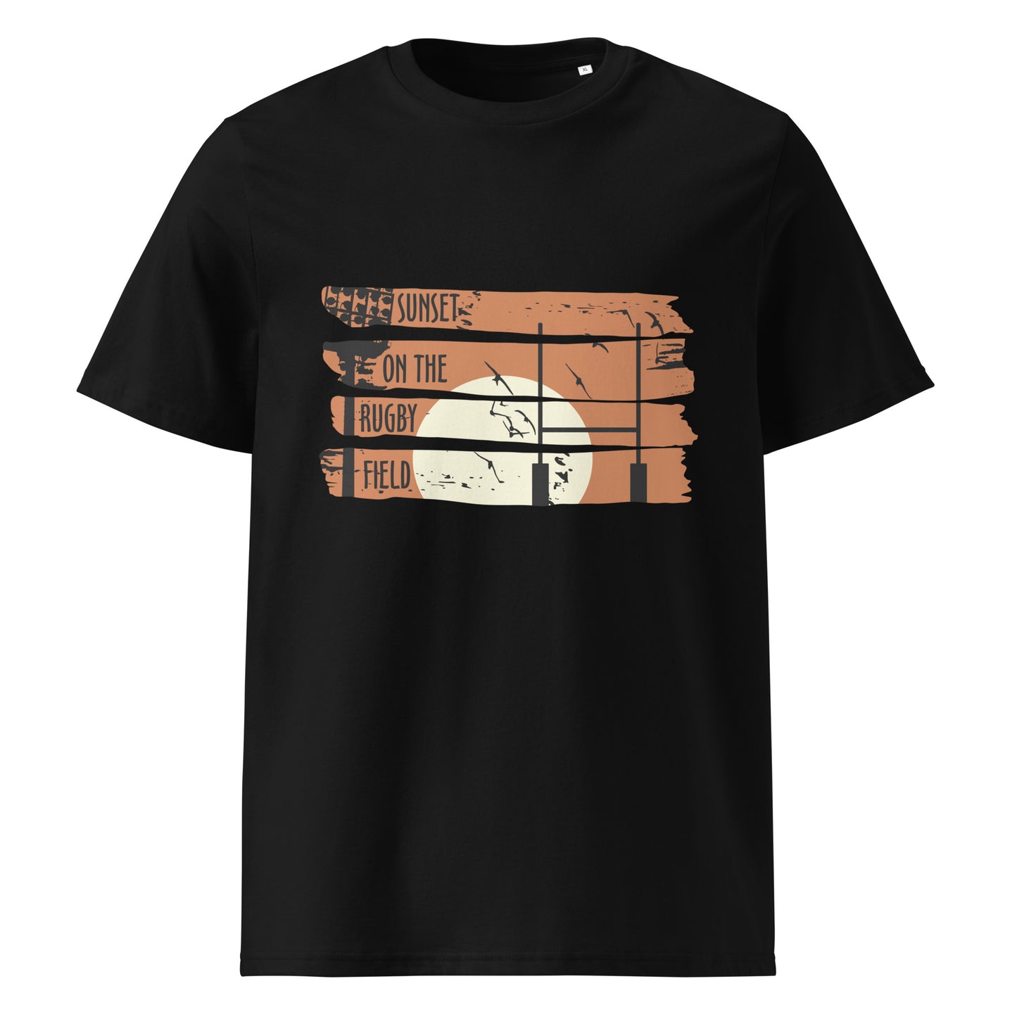 "Sunset" Rugby Fan Bio-Baumwoll-T-Shirt