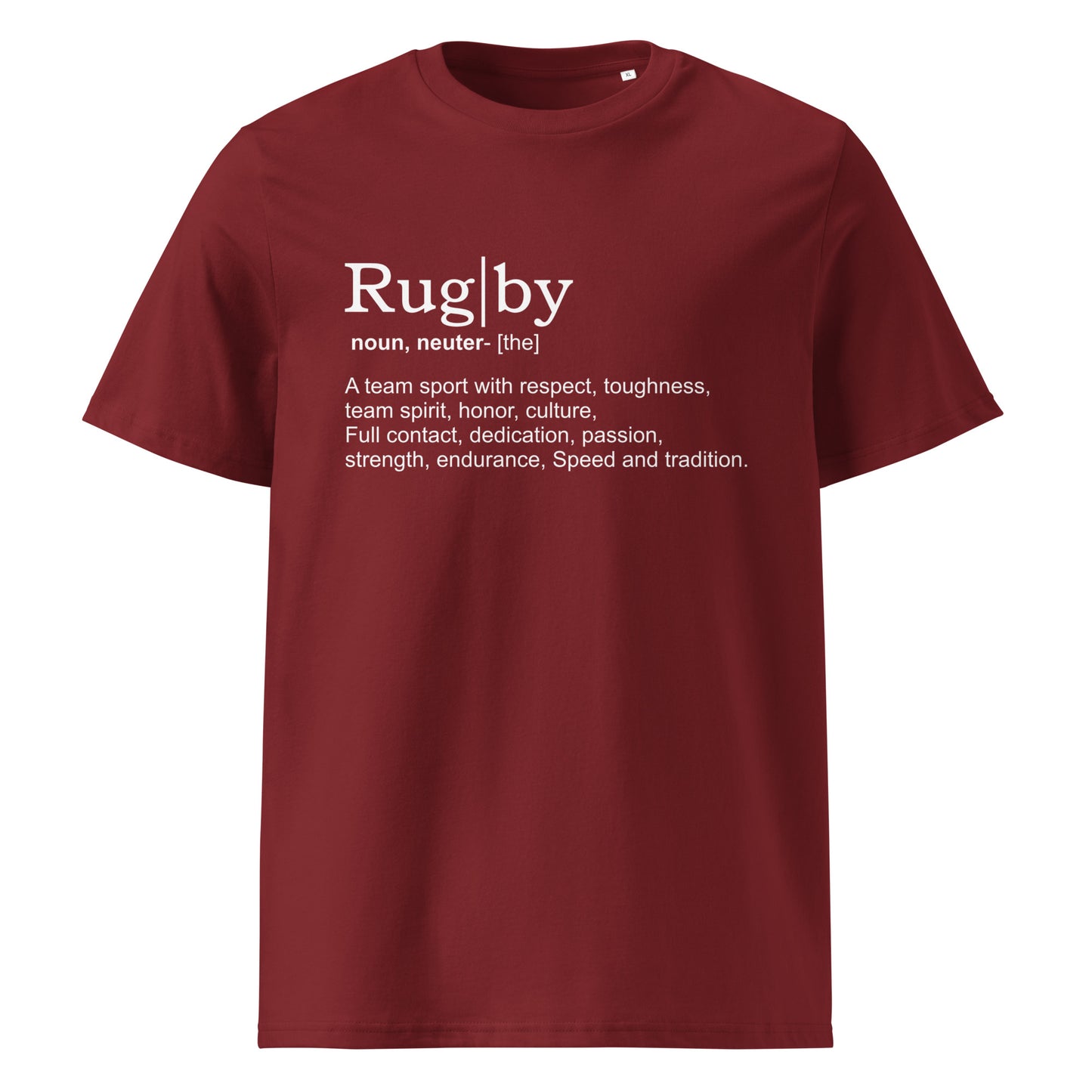 "Rug/by" Rugby Fan Bio-Baumwoll-T-Shirt