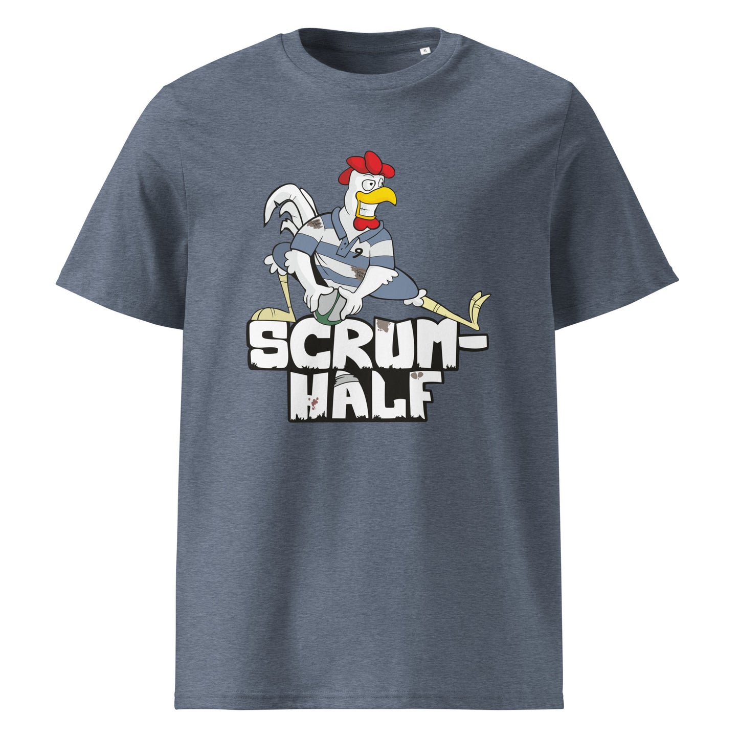 "Srum-Half" Rugby Fan Bio-Baumwoll-T-Shirt