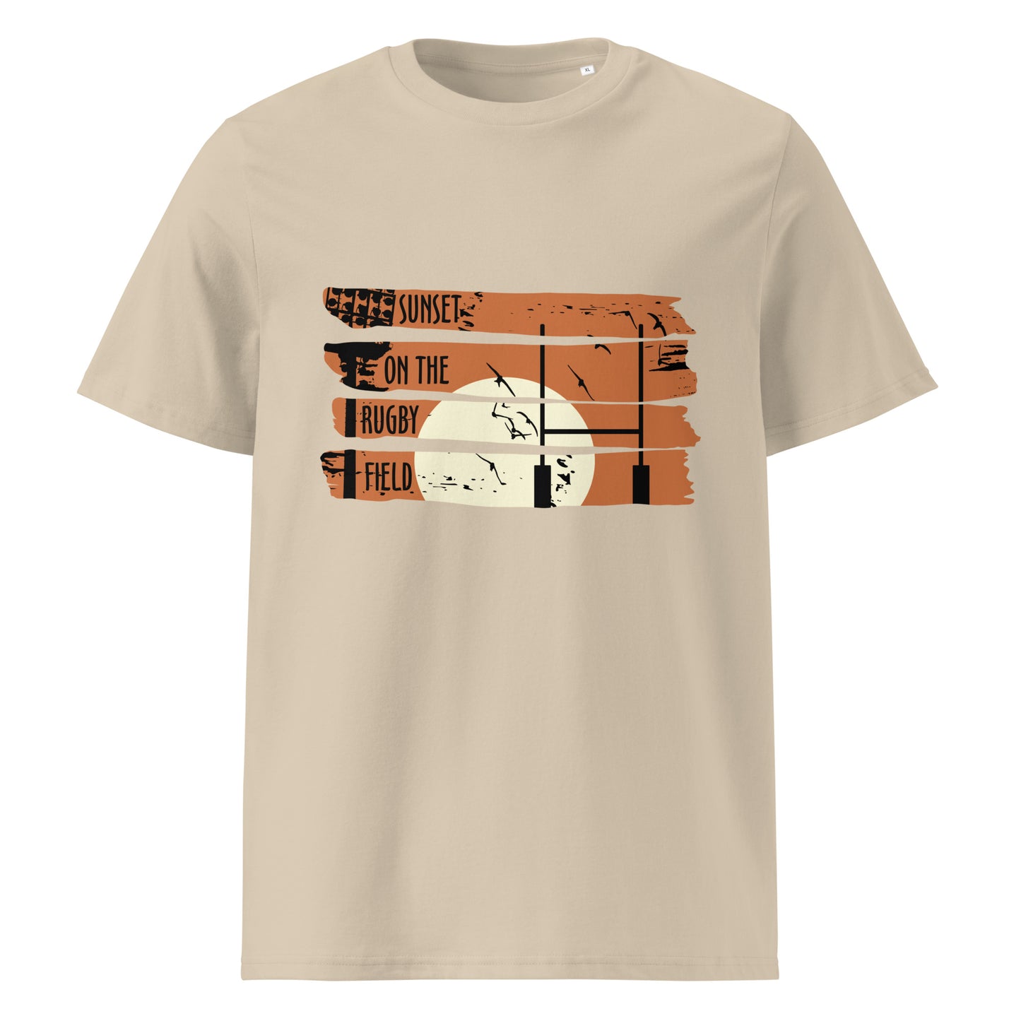 "Sunset" Rugby Fan Bio-Baumwoll-T-Shirt