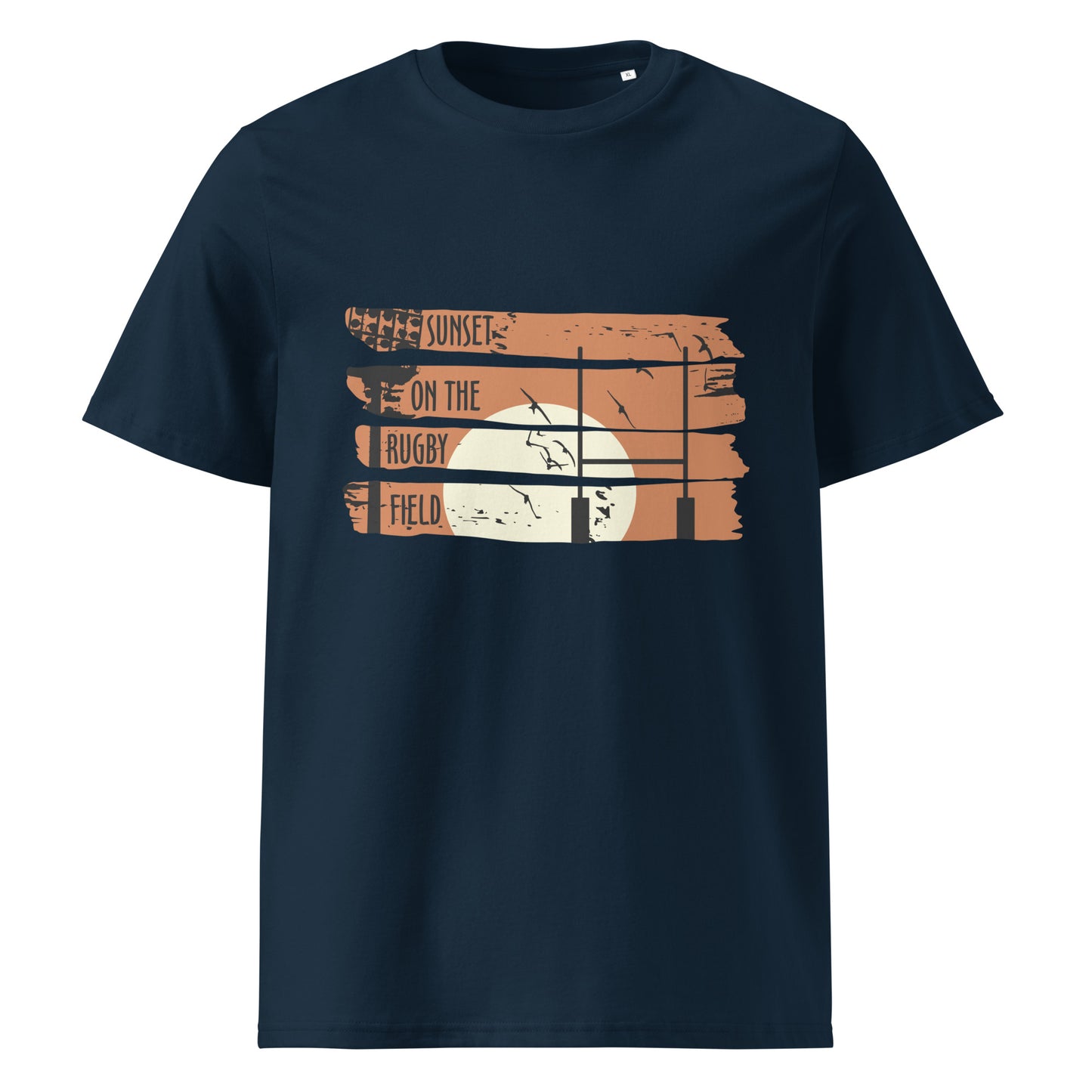 "Sunset" Rugby Fan Bio-Baumwoll-T-Shirt