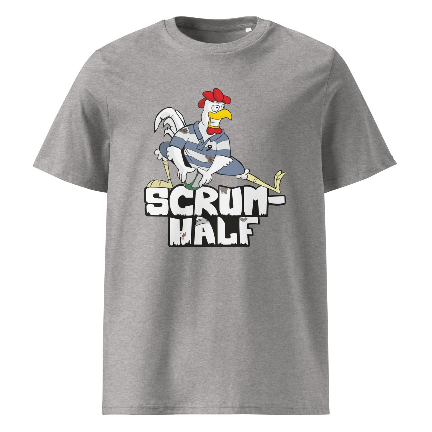 "Srum-Half" Rugby Fan Bio-Baumwoll-T-Shirt