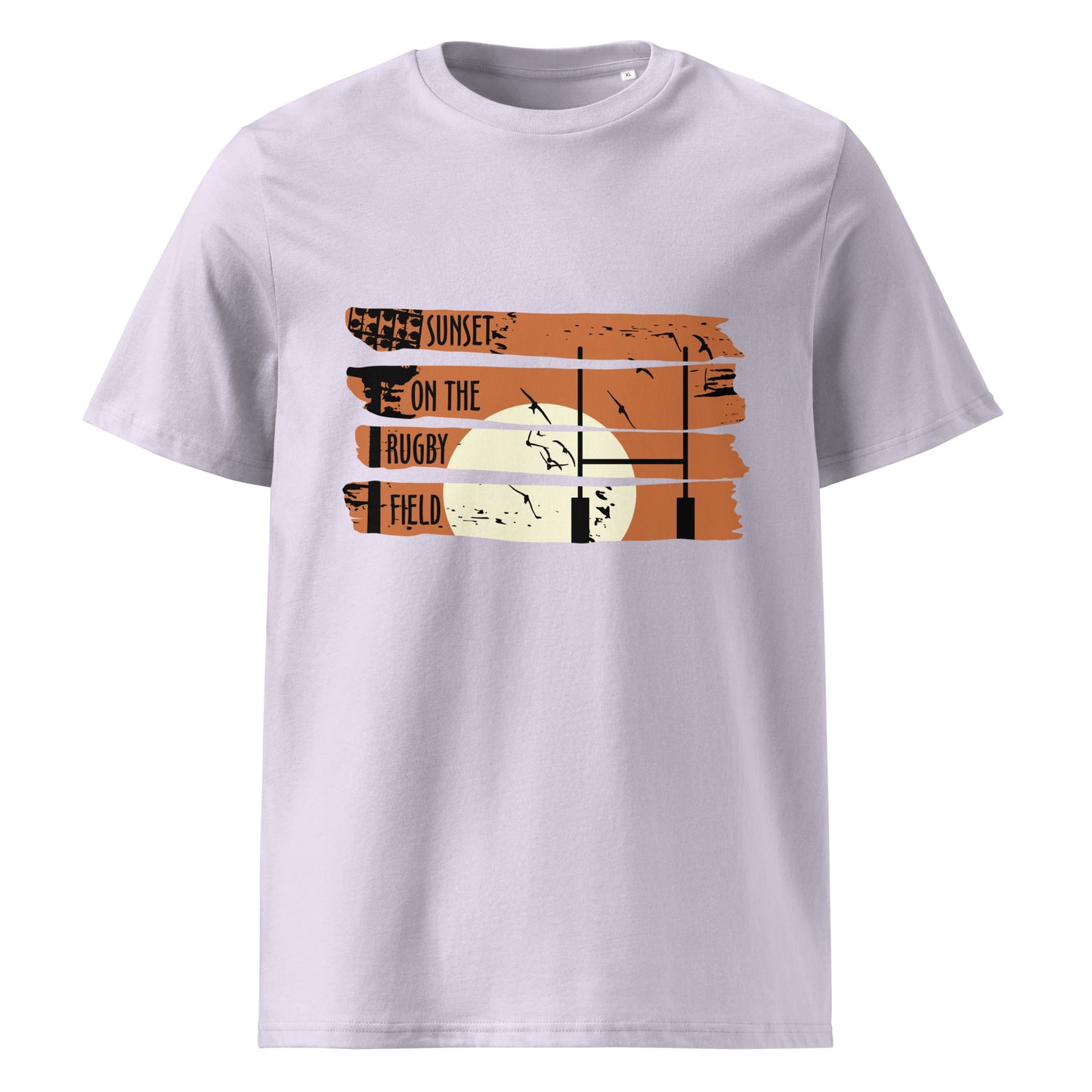 "Sunset" Rugby Fan Bio-Baumwoll-T-Shirt