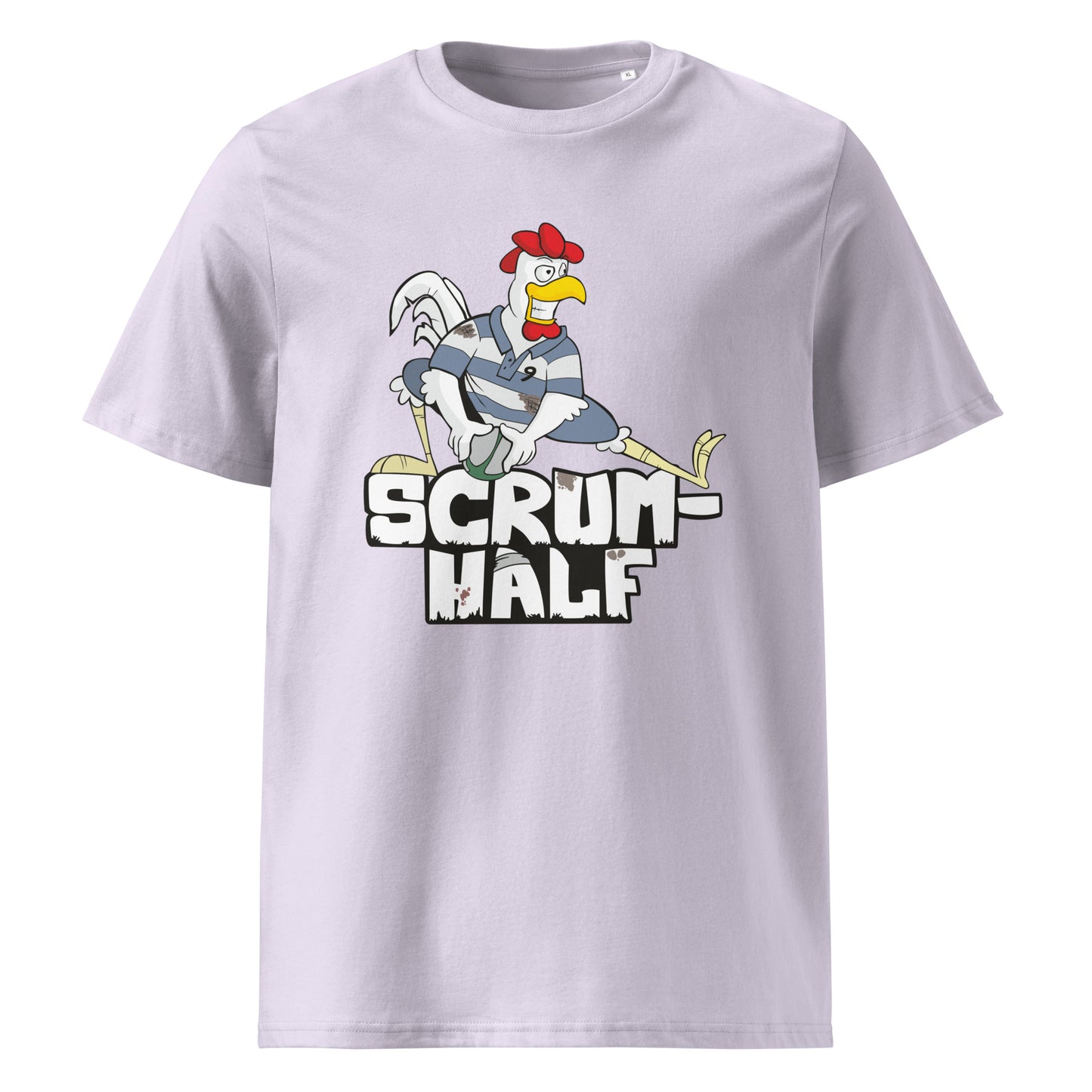 "Srum-Half" Rugby Fan Bio-Baumwoll-T-Shirt