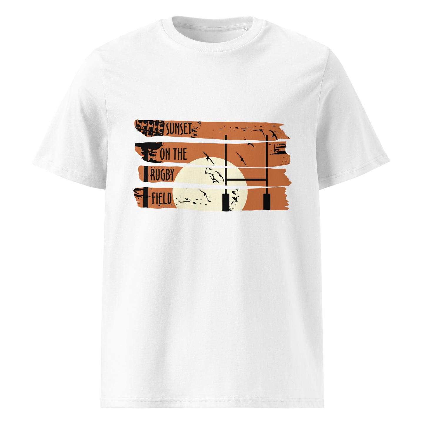 "Sunset" Rugby Fan Bio-Baumwoll-T-Shirt